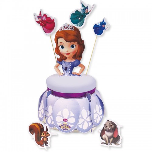 Expositor + Toppers Princesa Sofia